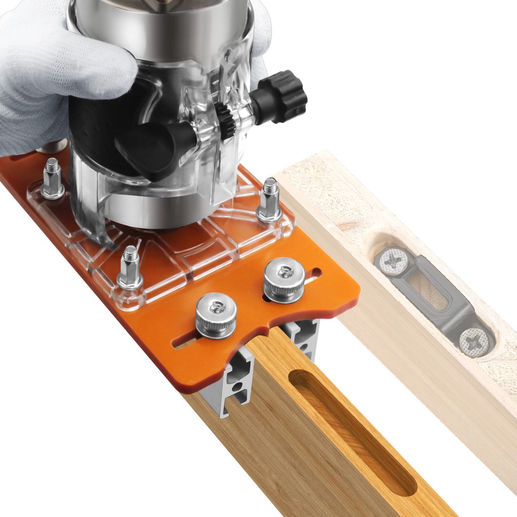 2 in 1 Invisible Fastener Slotting Bracket, Woodworking Grooving for ...