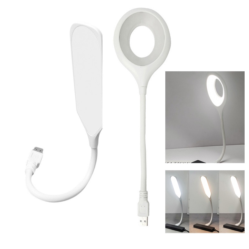 Portable Dc Usb Port Eye Care Led Book Night Light Student Mini Reading ...