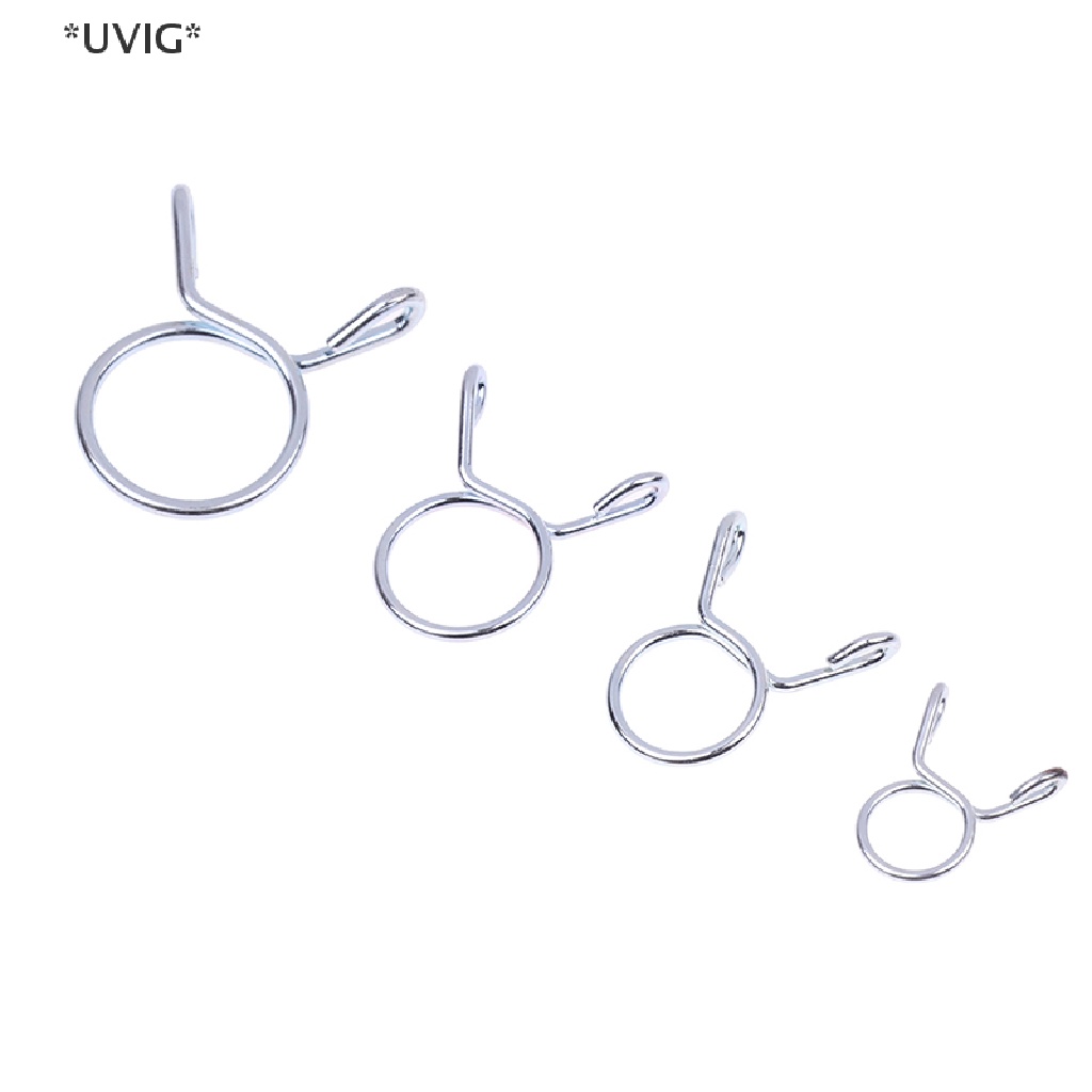UVIG 20Pcs M5/7/8/9/10/11/12/13/14/15 Fuel Line Hose Tubing Spring