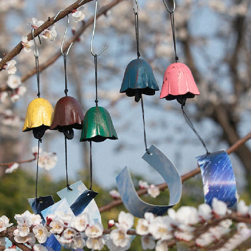Wind Bell Japanese Creative Bells Wind Chime Outdoor Courtyard Hanging ...