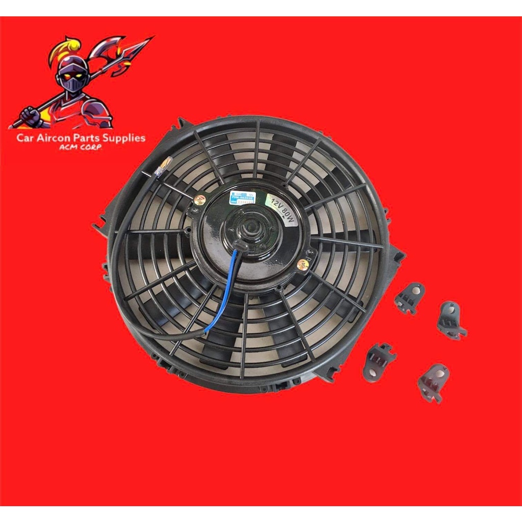 Auxiliary Fan 12volts aux fan push or pull High Speed Universal