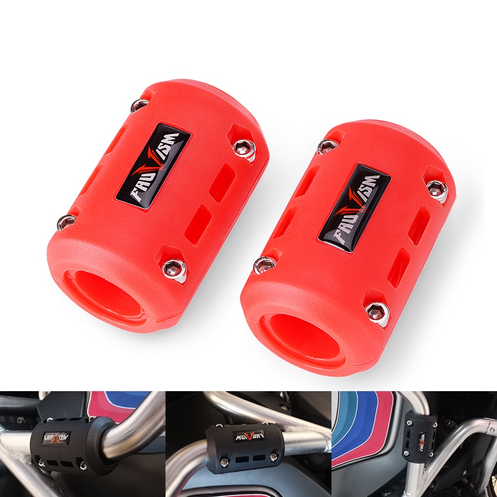 Telefoonhouder Motor DEWIN Bumperblok, 2 Paar Motorfiets Motor Guard Bumper Blokbescherming Decor 22/25/28 Mm Geschikt Voor R1200GS R1150GS Phone Holder Bike