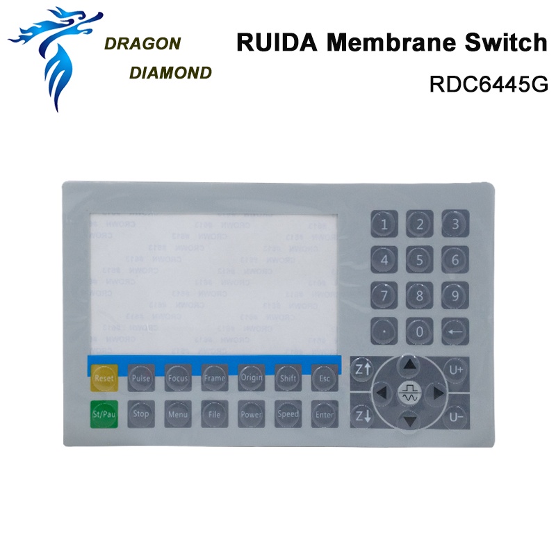Dragon Diamond Ruida Membrane Switch For Laser Engraver RDC6332G ...
