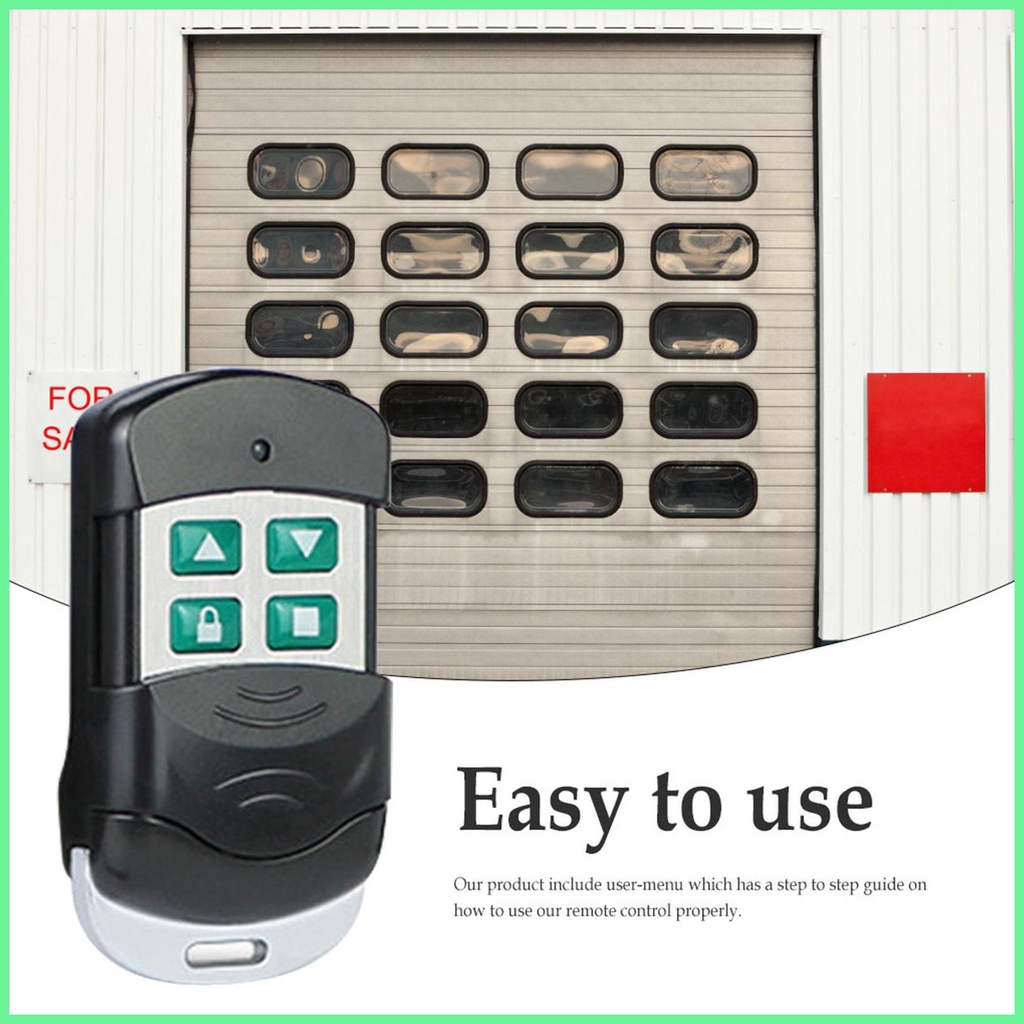 433MHz Universal Garage Door Gate Opener Remote Control Key Fob