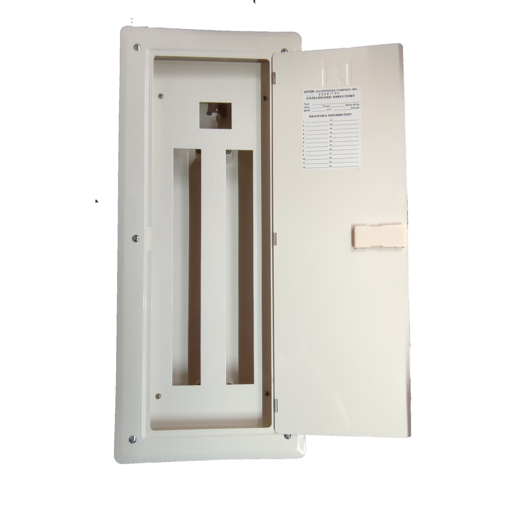 KOTEN Panel Board for Miniature Circuit Breaker 22 Branches 2 Pole Main