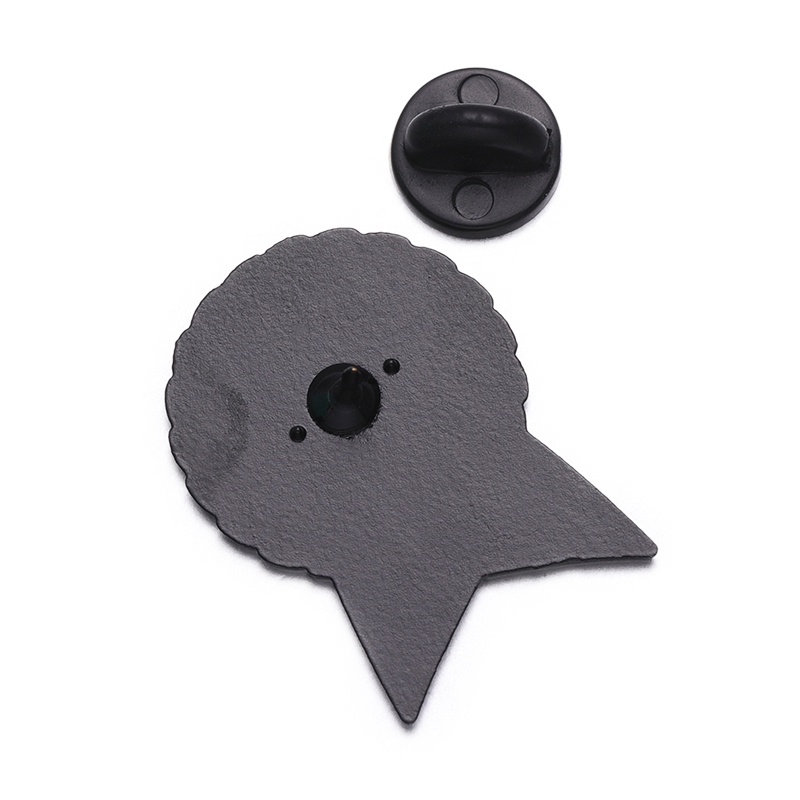 Creative Medal Enamel Pin Quotes Praticed Self-care Medal Brooch Text ...