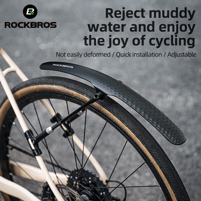 【PH Delivery】ROCKBROS Road Bike Fender 700C Dustproof Mud Guarad Wings