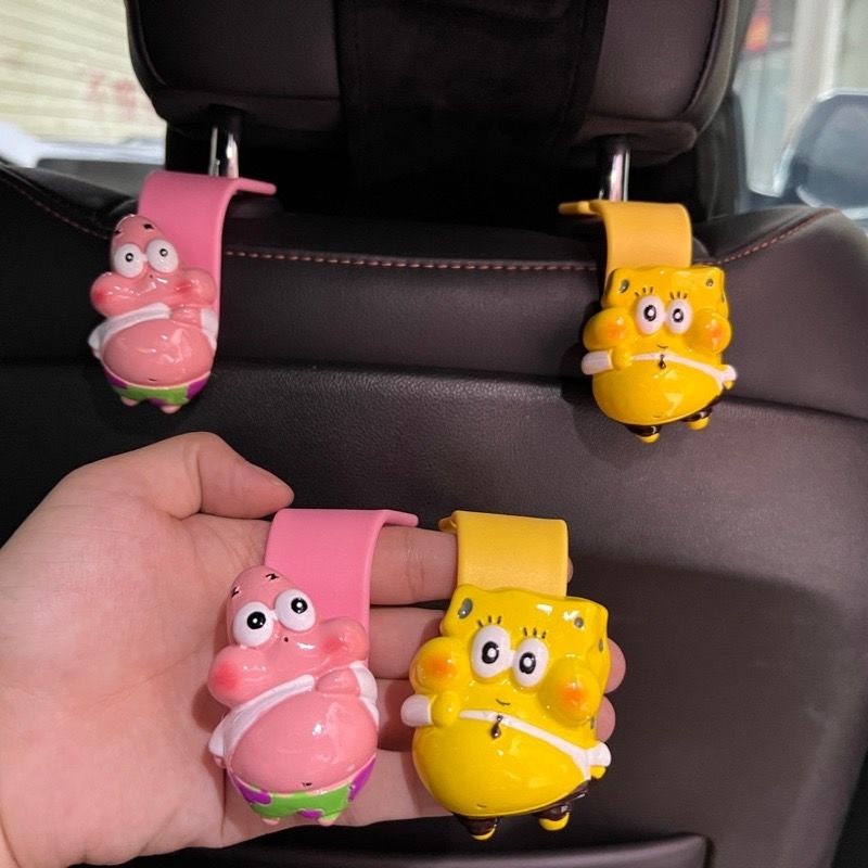 SpongeBob SquarePants Pie Big Star Car Rear Seat Hook Car with Rear ...