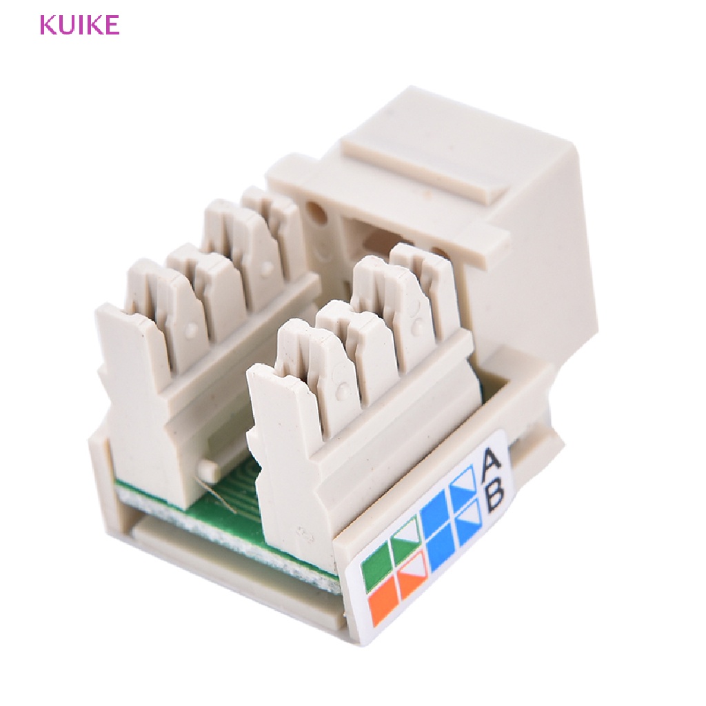 [KUI] Cat5 RJ45 Punch Down Keystone Jack CAT5 Network Ethernet RJ45 ...