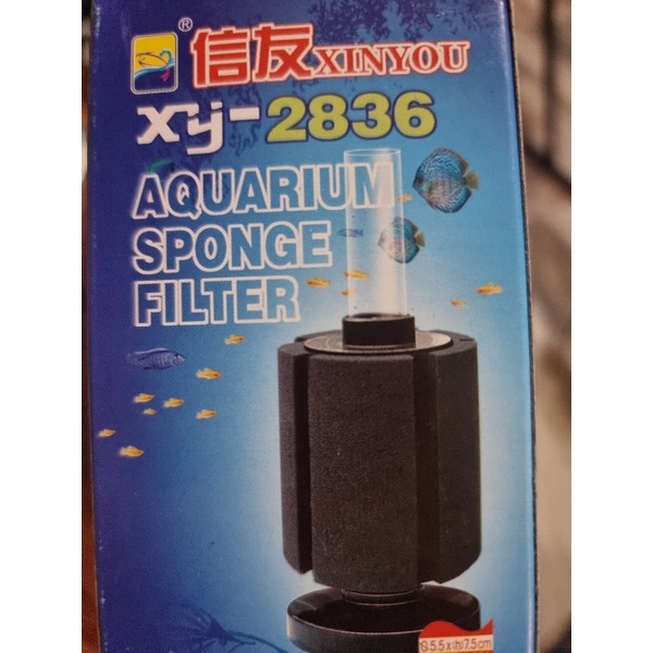 Aquarium Sponge filter XY 2535 2536 2811 2835 aerator | Shopee Philippines