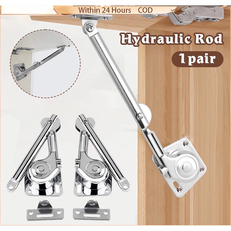1pair HeavyDuty Gas Strut Hydraulic Spring Hinges Door