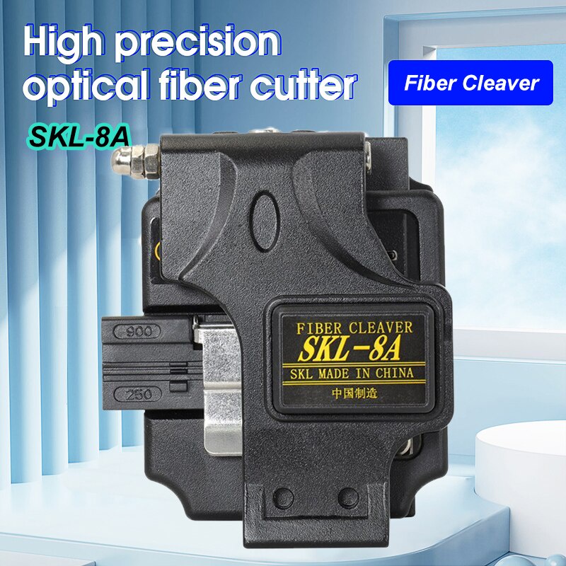 Fiber Optic Cleaver SKL8A FTTH Optical Fiber Cable Cutting Knife Tool Fiber Optic Cutter Hot
