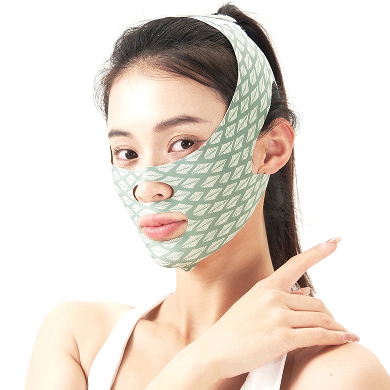 1 Pc V Face Slimming Belt Facial Cheek Bandage Firm Lifting Band Mask