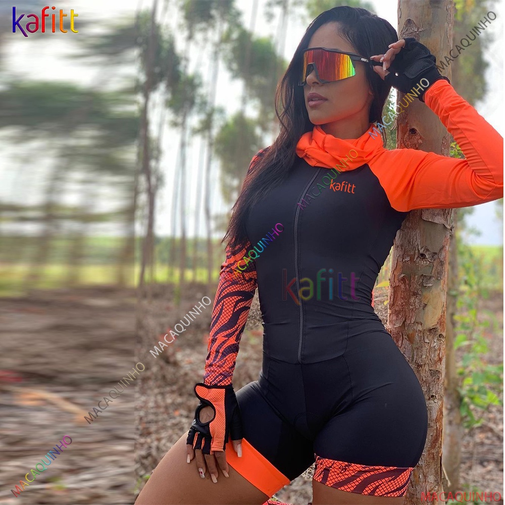 2024 STYLE Kafitt Women's Cycling Jumpsuit Cycling Clothes Bike Sexy ...