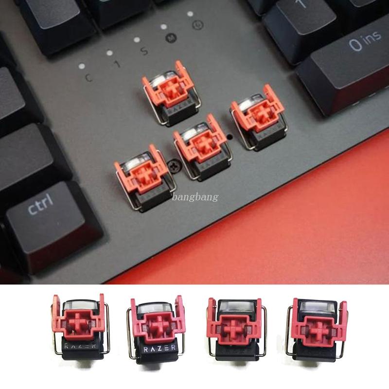 V2 Slient Liners Red Switch Hot-Swappable DIY Clicky Opticals Switches ...