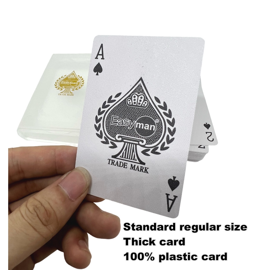 100% platic cards Premium Waterproof Plastic Playing Cards - Perfect ...