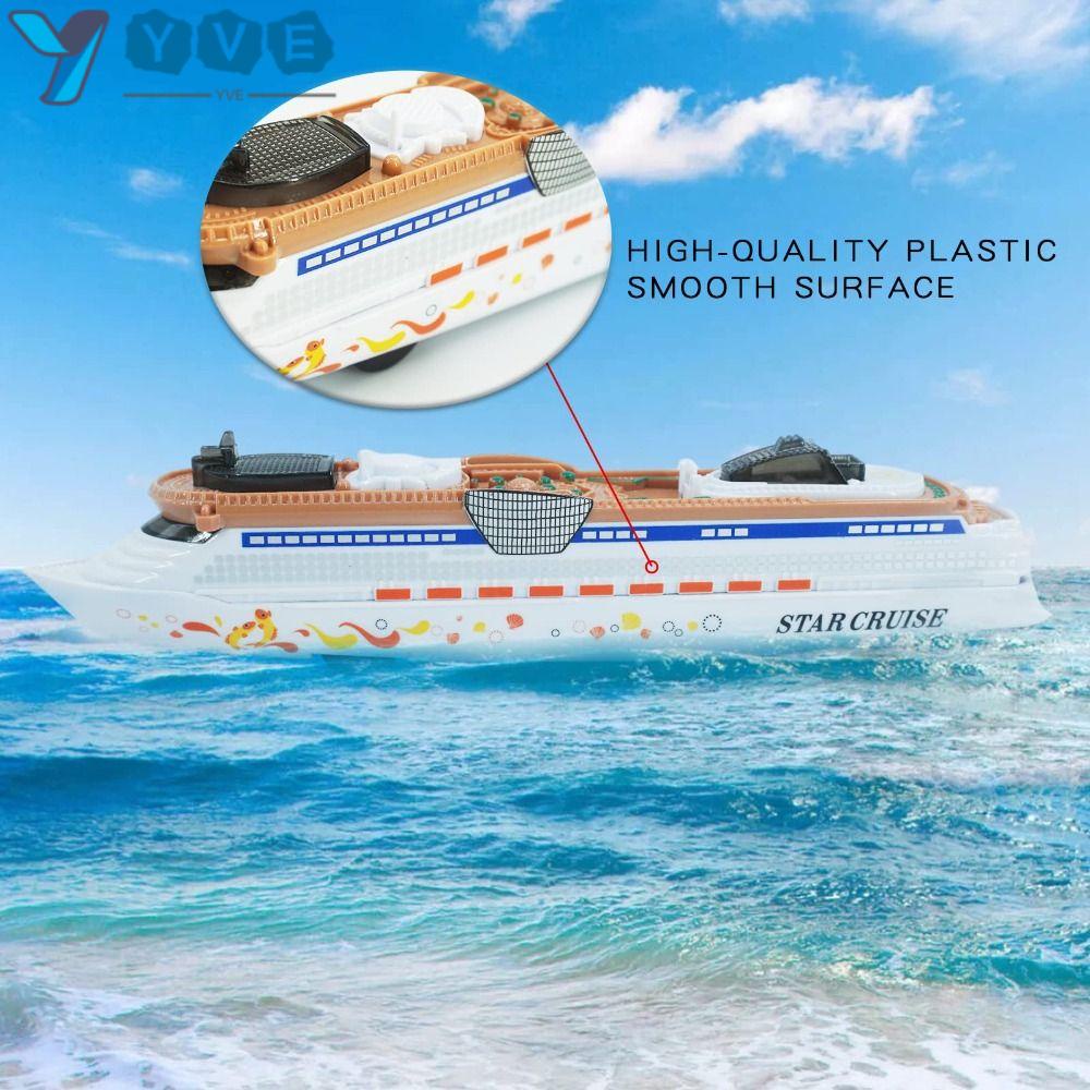 YVE Cruise Ship Model Toy New Birthday Gift Collection Home Decoration