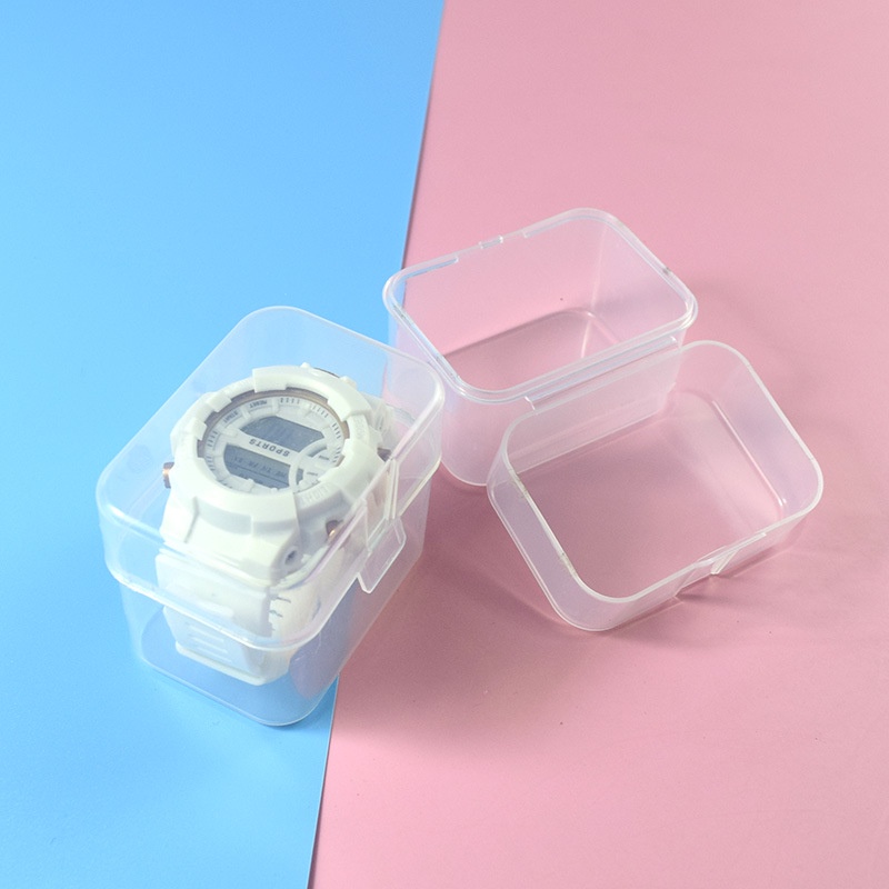 Transparent Watch Box Plastic Box Storage Box | Shopee Philippines