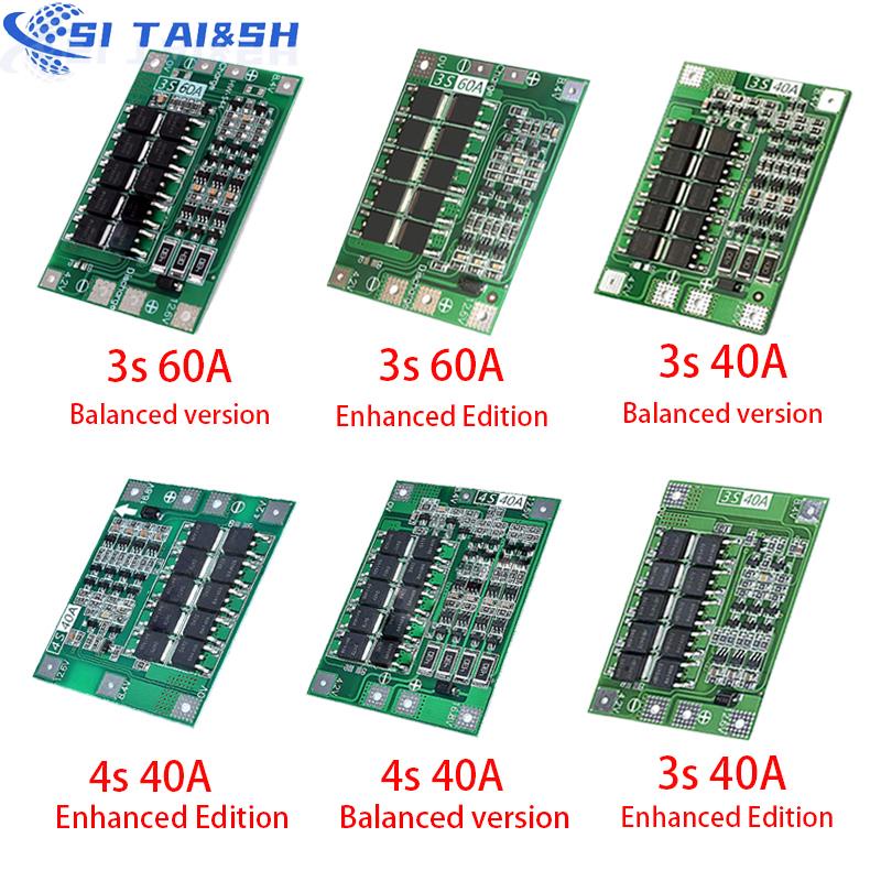 thumbnail image 2 of 4S 40A 16.8V Li-ion BMS Protection Board For 18650 Battery Pack – Enhanced Balanced Version 2 of 5