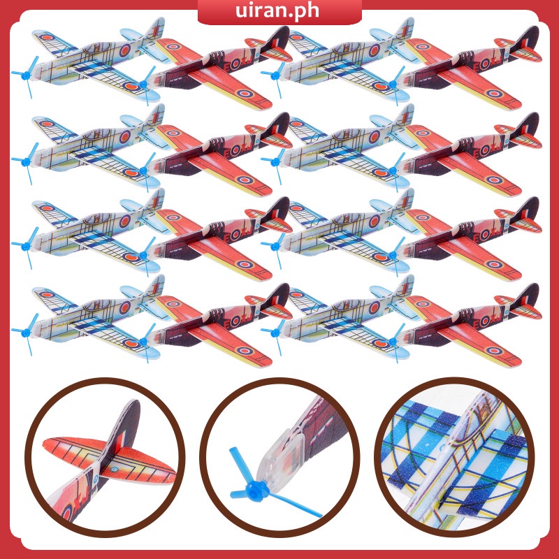 36 Pcs Big Foam Glider Jumbo Foam Glider Hand Throwing Foam Plane Foam