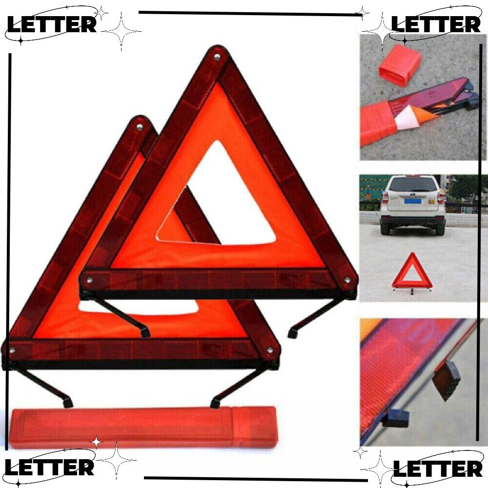 LET 2PCS Emergency Breakdown Warning, Hazard Road Reflective Board ...