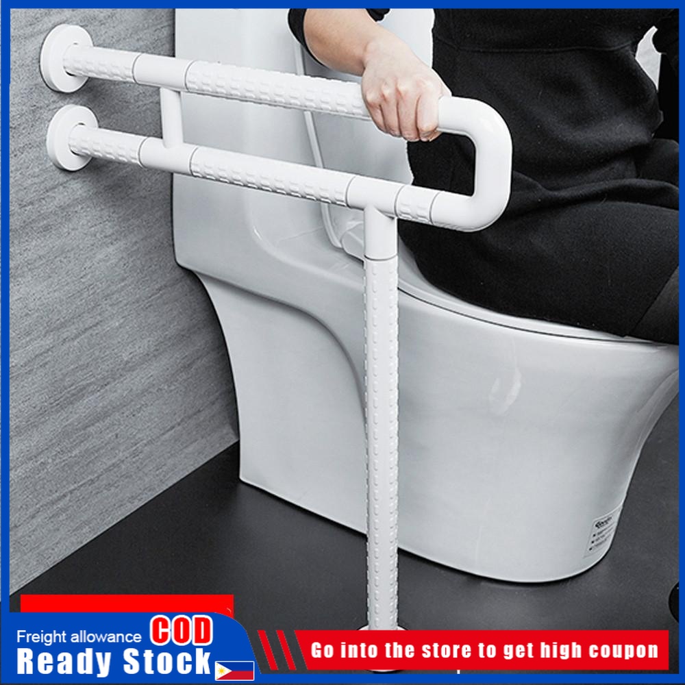 Bathroom handrails for the elderly nonslip handicapped vertical toilet