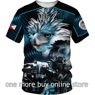 American Eagle Graphics T-Shirt For Men 3D Print Tees Animal