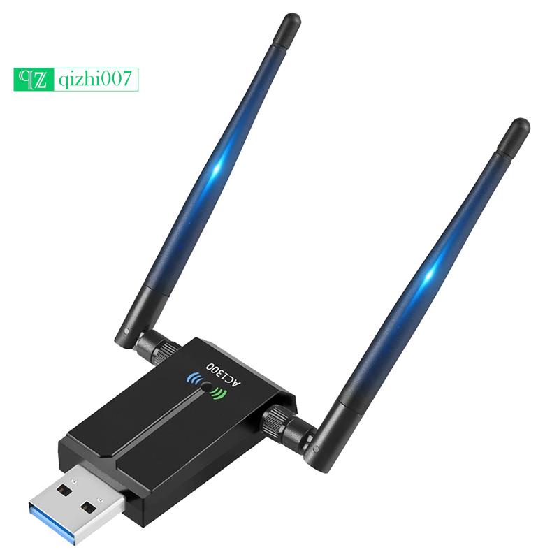 1300Mbps Long Range USB WiFi Adapter for PC Desktop Laptop ,USB ...