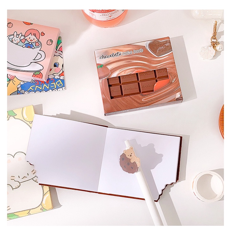 Creative Sticky Notes Chocolate Shape Student Notepad Tearable ...