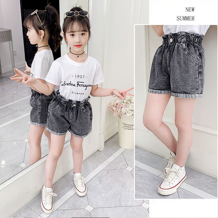 [1-14Yrs]Denim Shorts for Kids Pants For Kids Girl Baby Girl Clothes ...