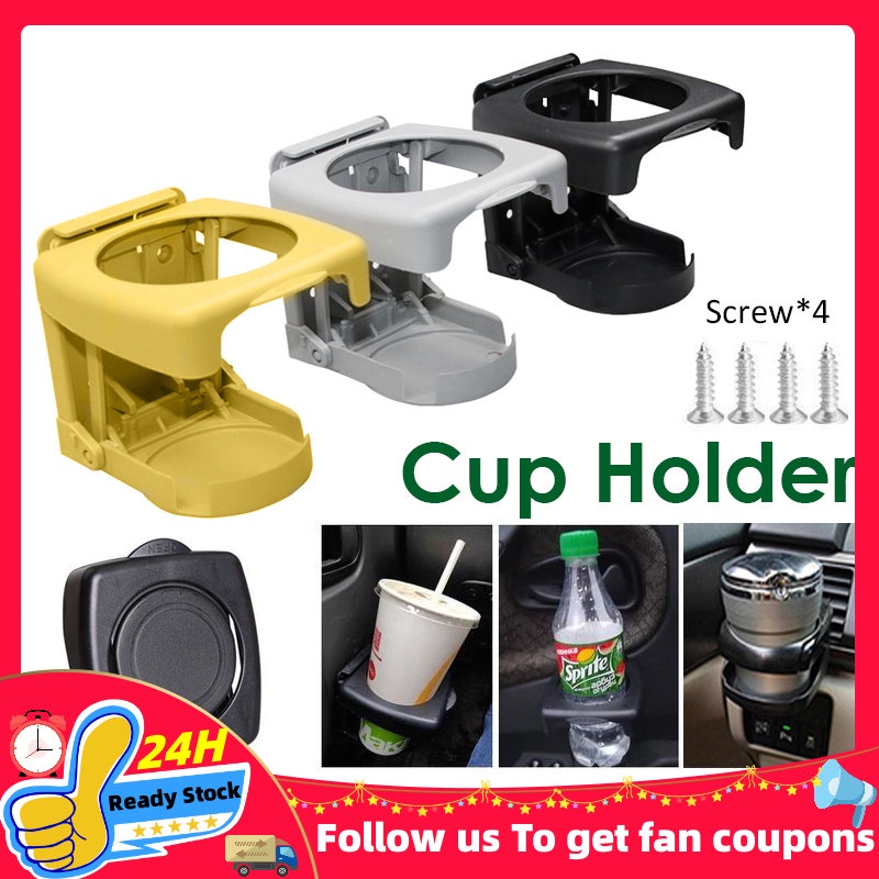 Foldable Car Beverage Cup Holder Car Styling Drink Cup Holder Auto Door