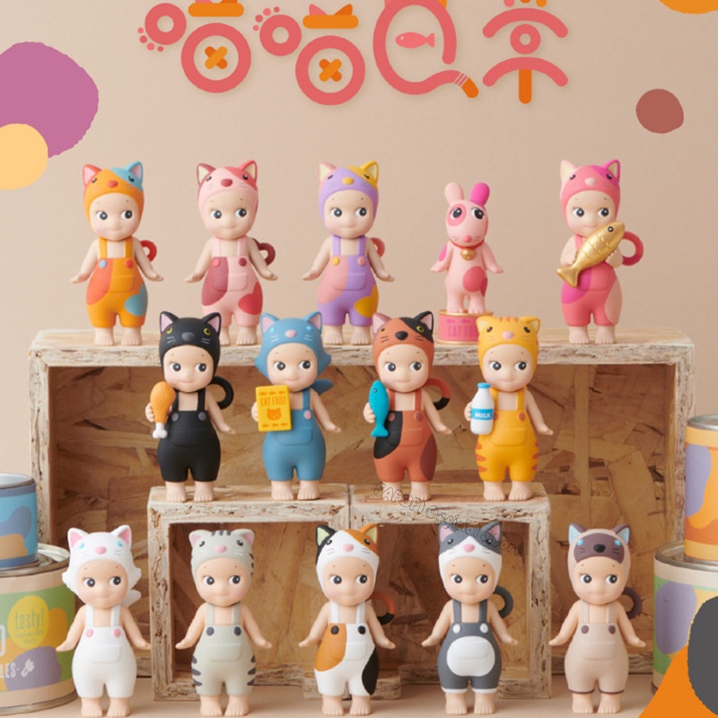 Sonny Angel Cat Life Series Action Figure Cartoon Model Collection ...