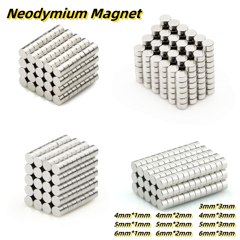 50 Pack Strong Neodymium Magnets - 15mm X 2mm Round Disc, Rare Earth, For Fridge, Science, Crafts