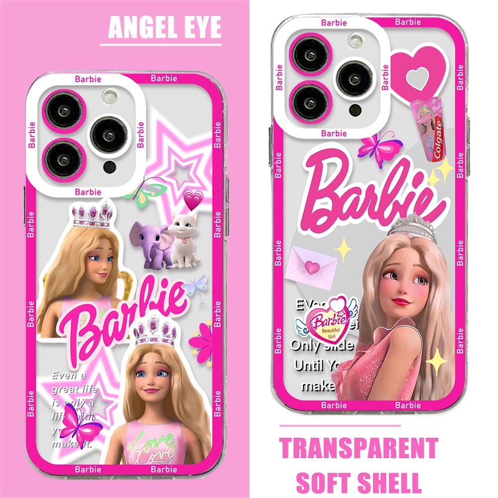 Cartoon Barbies Doll Princess Phone Casing Compatible For Samsung ...