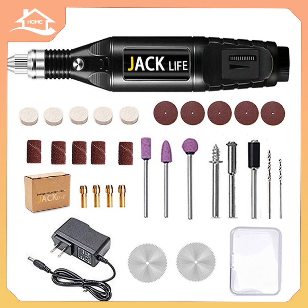 Electric Mini Drill Die Grinder Engraver Polisher with Rotary Tools Set ...