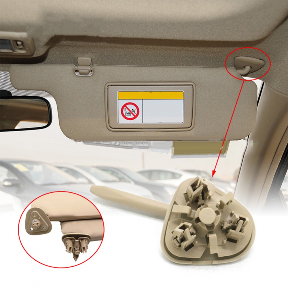 Sun Visor Clips Beige Fastener Replacement Rotation Shaft High Quality ...