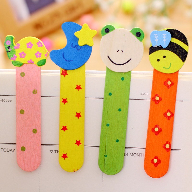 ST 50071 Small 7cm Paper Bookmark Ruler with Cute Animal Motifs ...