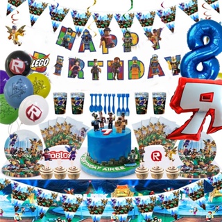 DARY arte & decoração - Detalhes Festa Roblox . . . . #festainfantil  #babyparty #roblox #jogos #menina #meninos #maedemenino #maedemenina  #decoração #birthday #party #festa #game #festadiycasa #diy #festaroblox  #infantil #lembrancinhas #festa