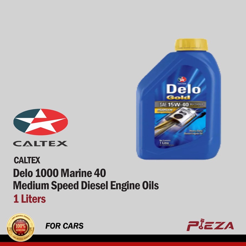 CALTEX Delo 1000 Marine 40 Medium Speed Diesel Engine Oils 1 Liter