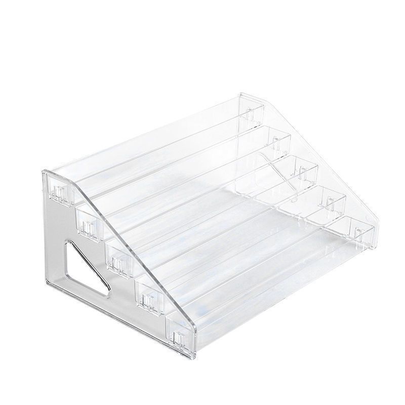Nail Art Shelf Uv Polish Display Stand Transparent Acrylic Step-by-Step ...