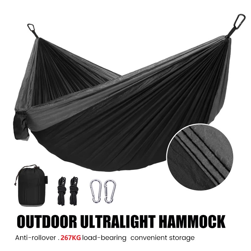 Millitary Duyan Hammock Camping Hiking Hammock Double Outdoor Foldable