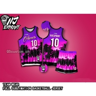 1. New NBA Jersey DESIGN - FULL SUBLIMATION JERSEY - MIAMI HEAT - N03
