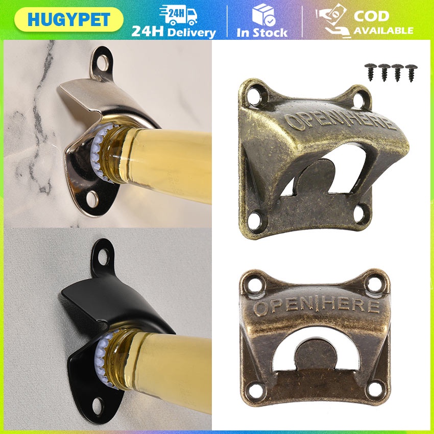 10X Sets Vintage Bottle Opener AU Bar Glass Beer Tool Wall Mounted Bar Beer Tool main image 1