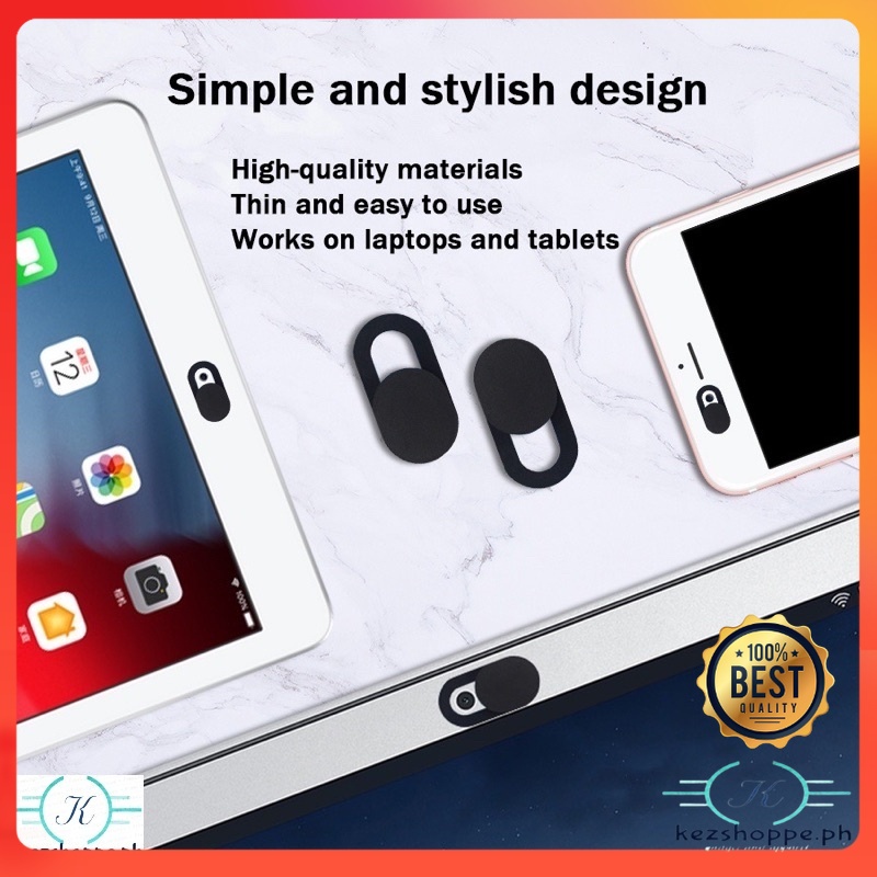 Kezshoppe Camera Lens Cover Privacy Security Protector Cellphone Laptop ...