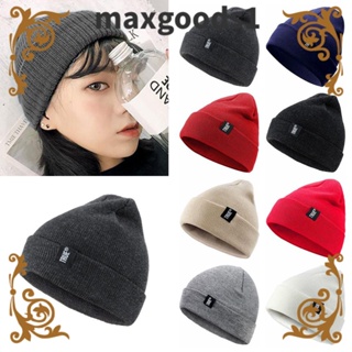 Hip Hop Pleated Slouchy Beanies Unisex Elastic Skull Vintage Tie