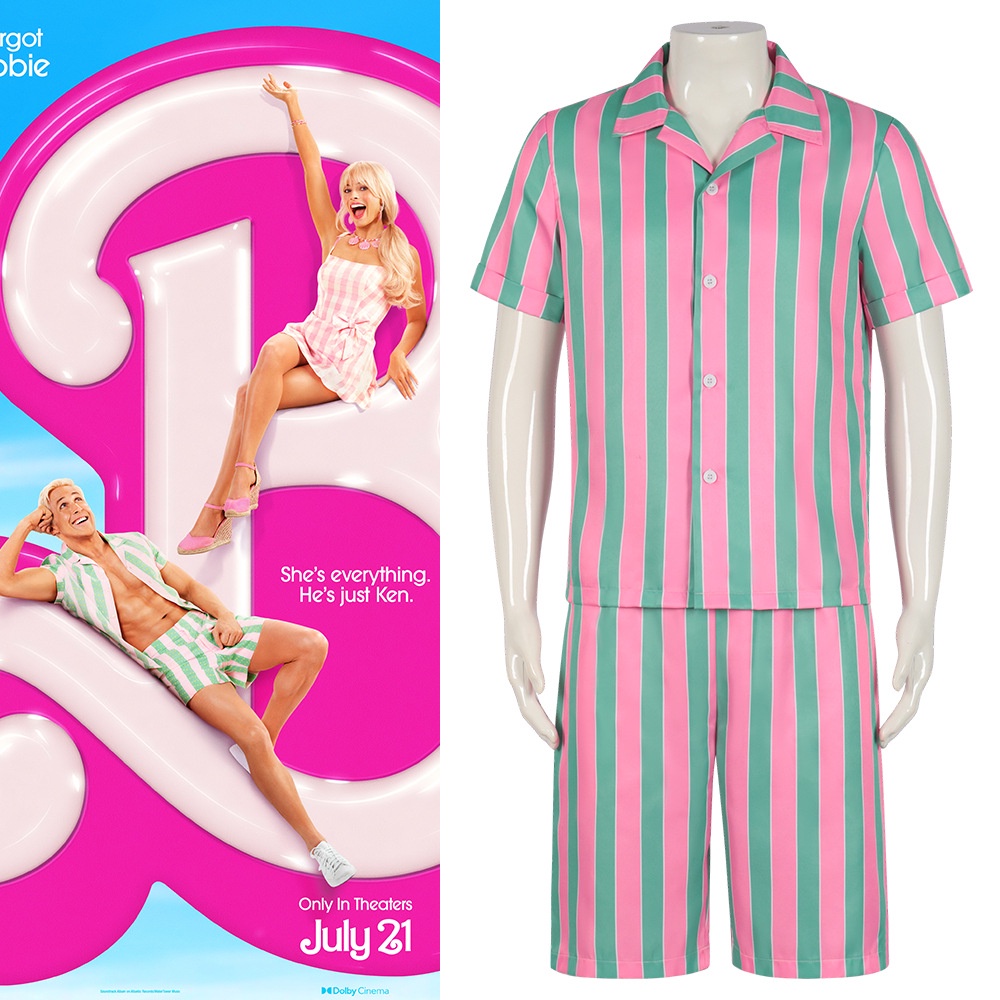Barbie Ken Beach Cosplay Costume Halloween main image 1
