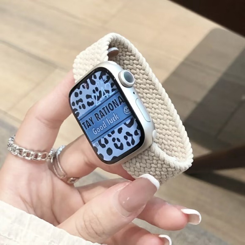 Barbie pink Strap For Apple watch band 46mm 45mm 44mm 41mm 40mm - Main Image