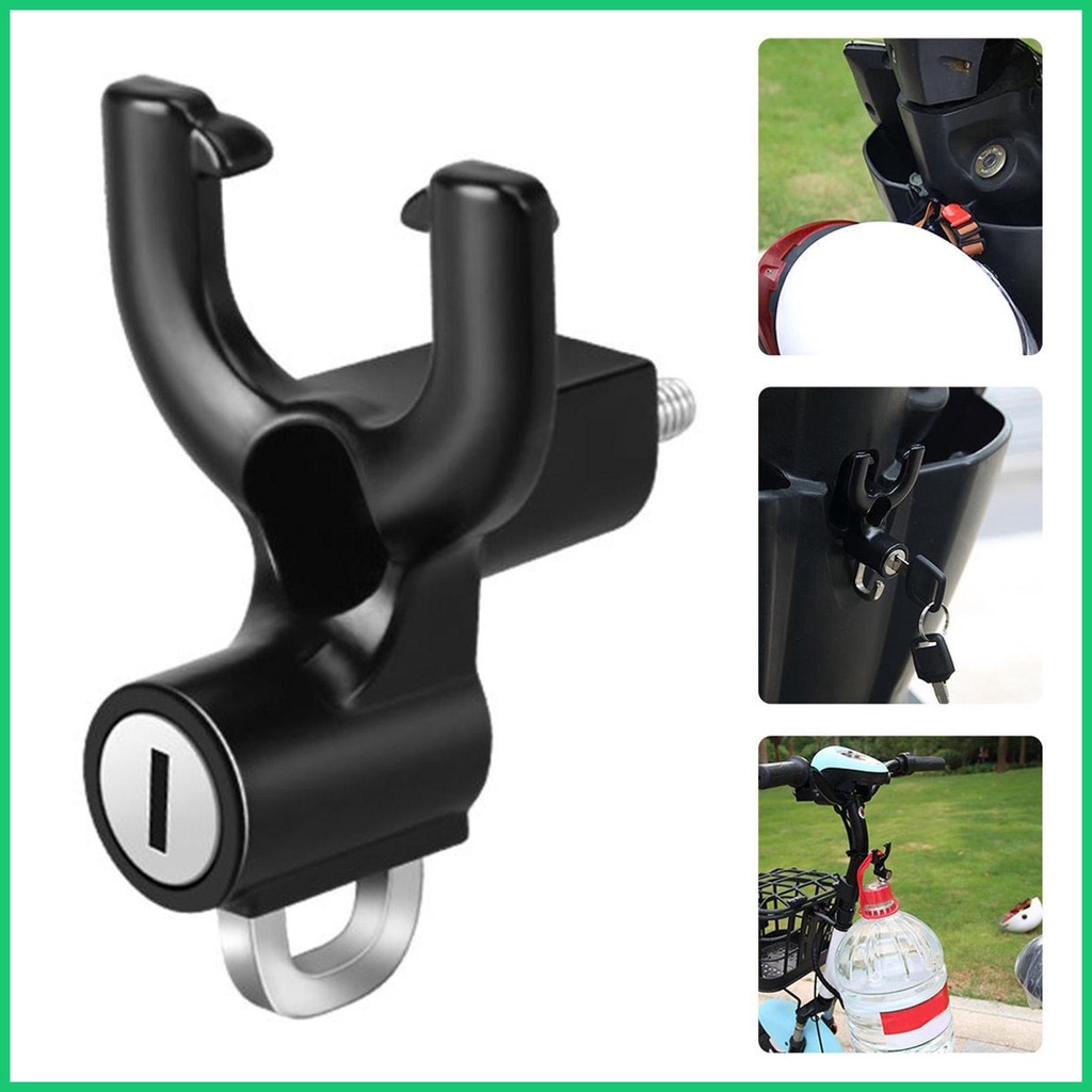Universal scooter helmet hook lock electric vehicle front free punch
