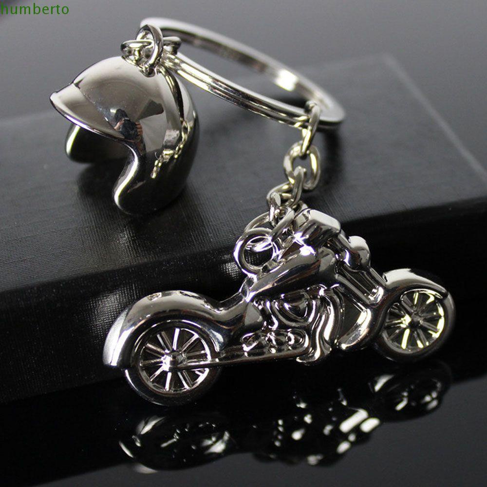 HUMBERTO Hot Sale Key Rings Jewelry Metal Motorcycle Helmet Key Chain ...
