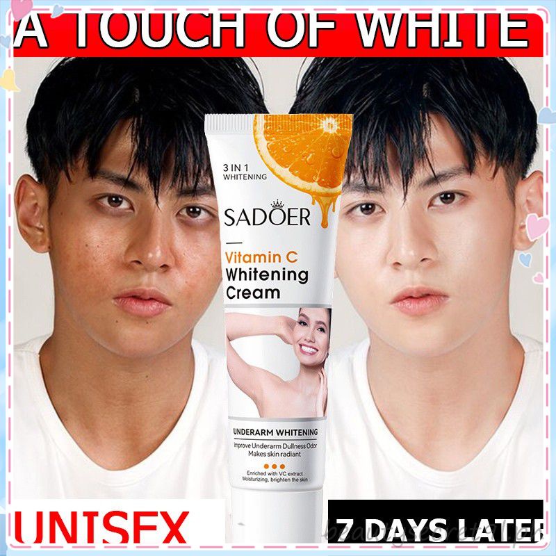 Sadoer Vitamin C Underarm Whitening Moisturizing Bleaching Cream